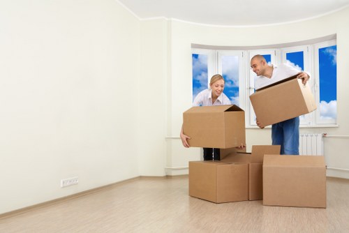 People using Sthelier Storage for organized home and business space