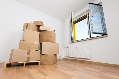 Packing and loading items for small removals in St Helier