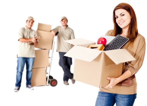 Business relocation team managing office removals in St Helier