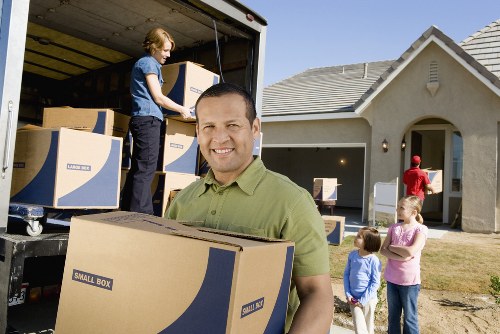 Residential apartment move illustrating load-based storage rates